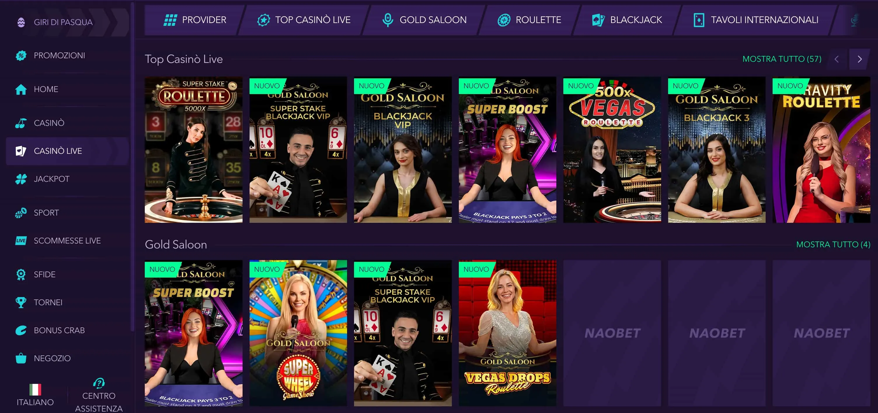 Naobet Casino Giochi: Un Catalogo per ogni Palato e Ogni Budget Naobet Casino Giochi: Un Catalogo per ogni Palato e Ogni Budget